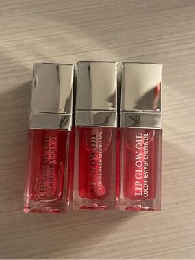 Dior Lip Glow Oil Trio - Cherry Red Glosses